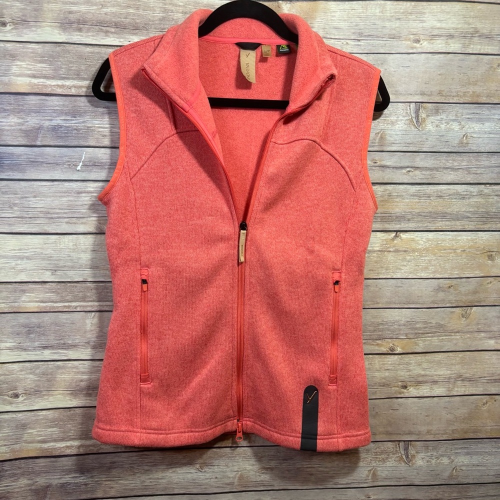 Indyeva Vest Tunic Size Small EUC Coral